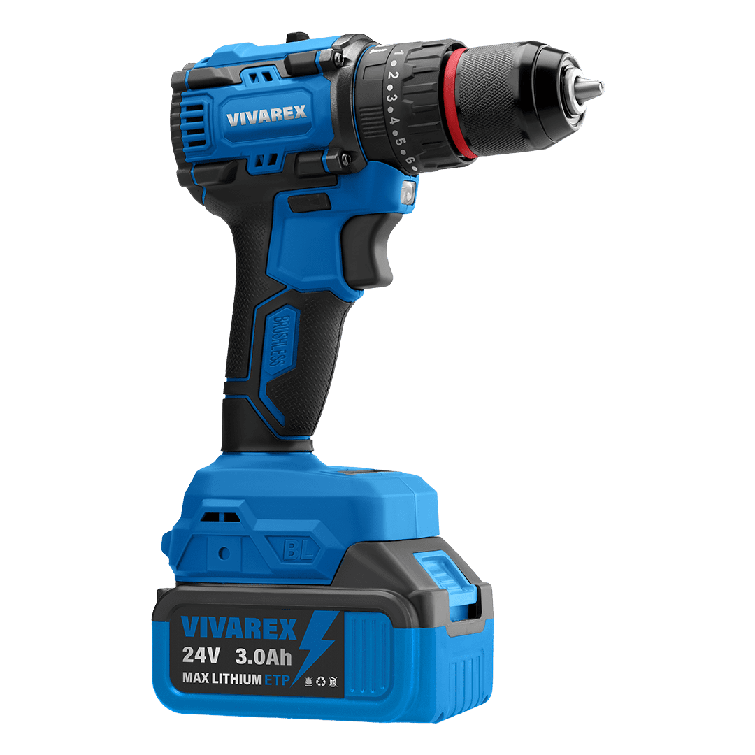 کیت شارژی ۴ عددی براشلس ویوارکس مدل VR2404-BCK (۲۴ ولت)